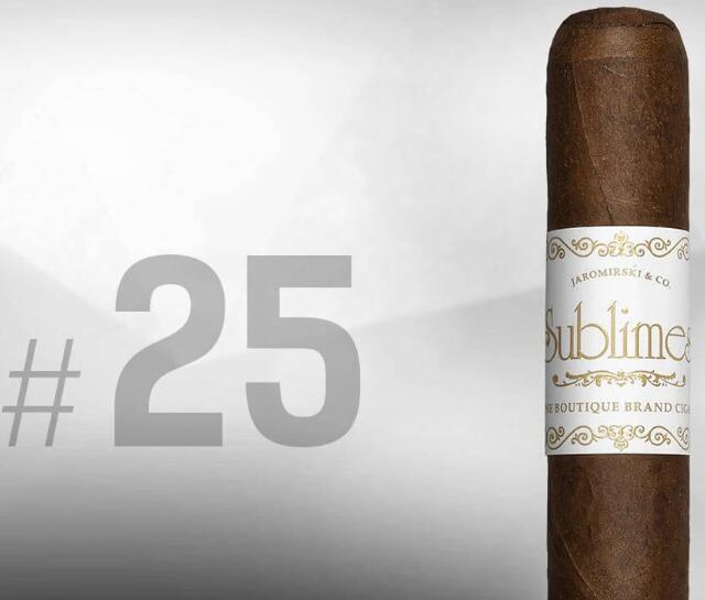 SUBLIMES ROBUSTO EXTRA Cigar Jorunal 2015雪茄排名TOP25 NO.25 崇高 特级罗布图