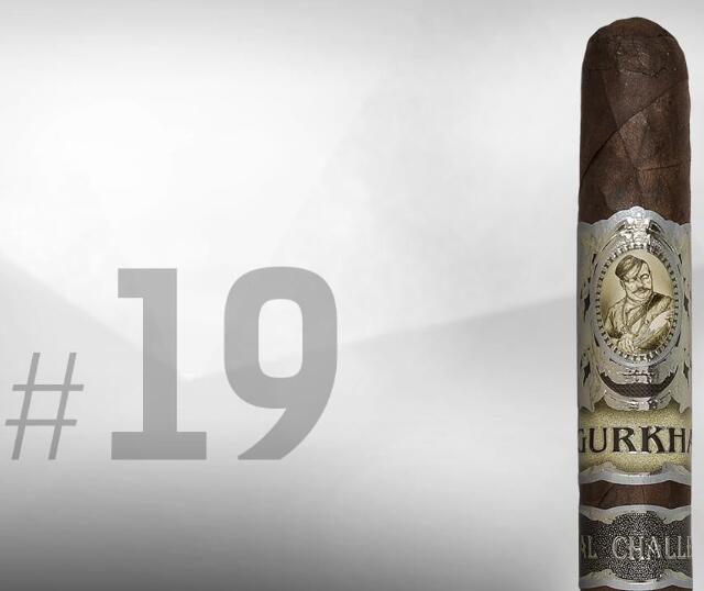 GURKHA ROYAL CHALLENGE MADURO TORO Cigar Jorunal 2015雪茄排名TOP25 NO.19 廓尔喀皇家挑战 马杜罗·托罗
