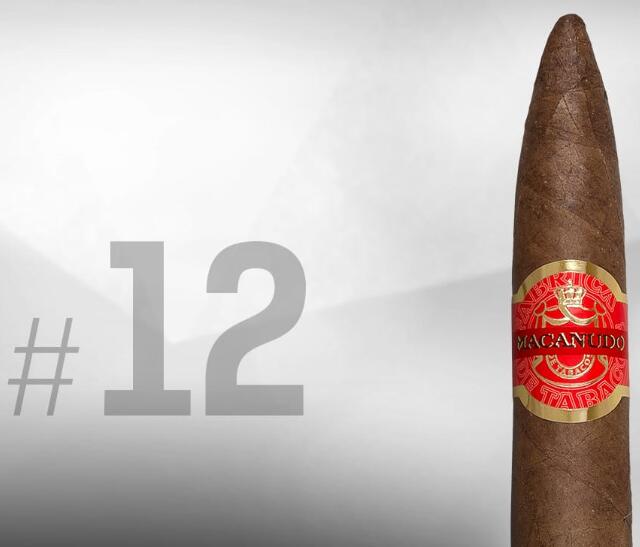 MACANUDO INSPIRADO PIRAMIDE Cigar Jorunal 2015雪茄排名TOP25 NO.12 麦克纽杜 灵感 金字塔