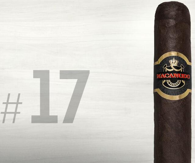 MACANUDO INSPIRADO BLACK CAÑONAZO ＃17 | 麦克纽杜灵感黑色卡诺纳佐 Cigar Jorunal 2016雪茄排名TOP25 第17名