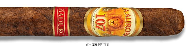 La Aurora 107 Maduro Corona