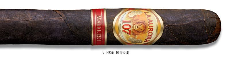 La Aurora 107 Maduro Gran 107