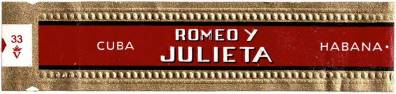 罗密欧与朱丽叶 Romeo y Julieta 朱丽叶 Julieta 雪茄标