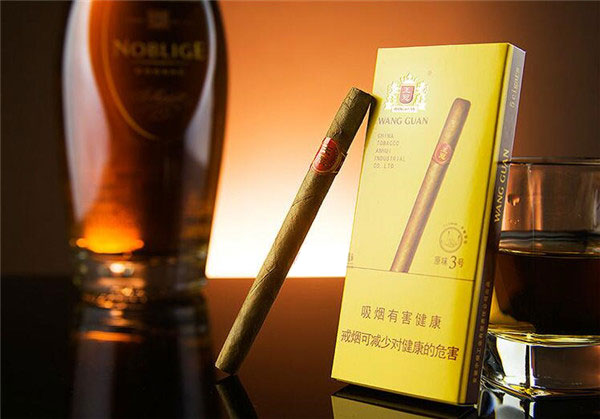 王冠 原味3号 英文全称:Wangguan Original No.3 Half‑mechanism Cigar