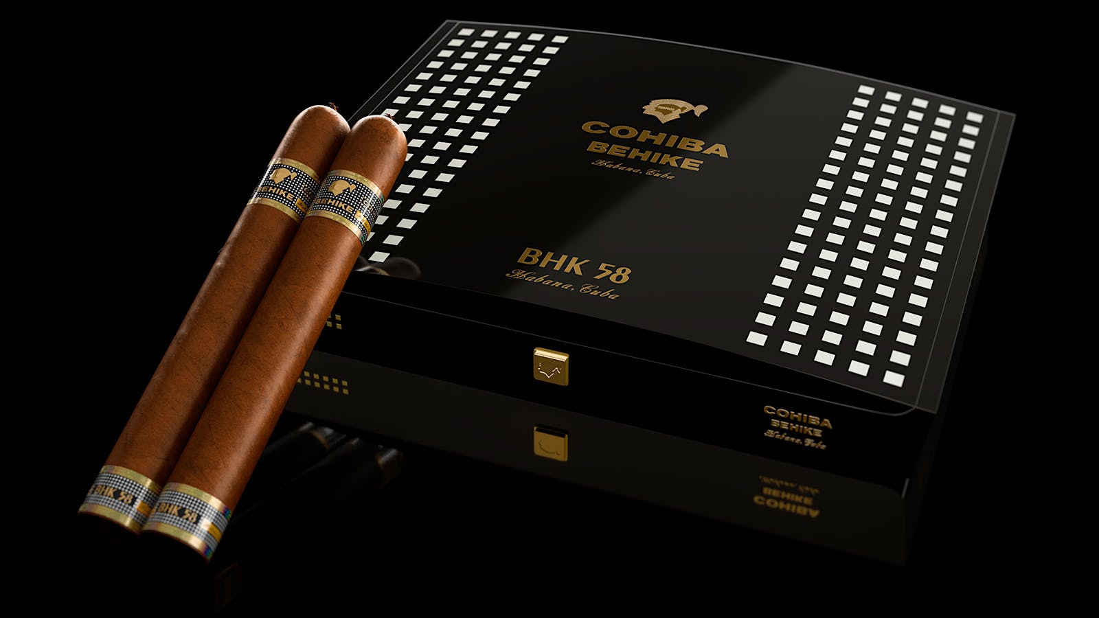 高希霸 贝伊可 BHK 58 英文全称：Cohiba Behike BHK 58